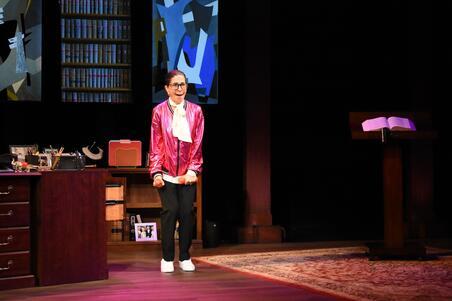 Michelle Azar as RBG in 'All Things Equal'