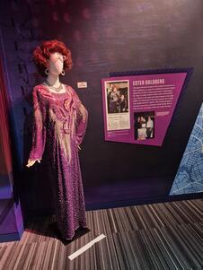 Ester Goldberg Display, Capital Jewish Museum Exhibit