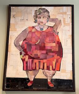 Portrait in Zaftigs restaurant