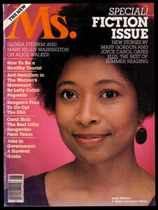 Alice Walker on "Ms.," June 1982 Alice Walker on "Ms.," June 1982
