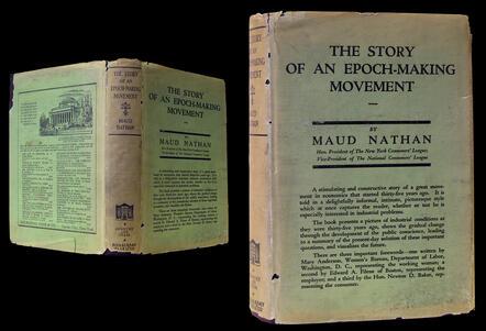 "The Story of an Epoch-making Movement," by Maud Nathan, Front and Back Cover "The Story of an Epoch-making Movement," by Maud Nathan, Front and Back Cover