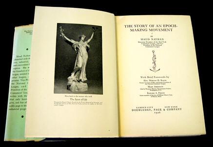 "The Story of an Epoch-making Movement," by Maud Nathan, Title Page "The Story of an Epoch-making Movement," by Maud Nathan, Title Page