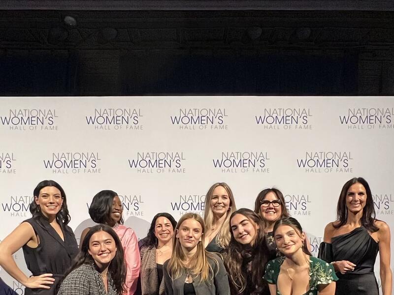 Naomi Beinart and Classmates and Women's Hall of Fame event