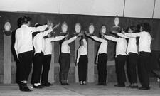 Hanukkah Party, Kibbutz Tel Yosef, 1966