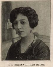 Regina M Bloch photograph