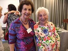 Alice Shalvi and Robyn Lenn smiling at the camera