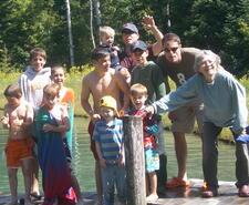 Judith Wachs with Family, August 2008