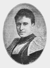 Portrait of author and magazine publisher Ada Ballin