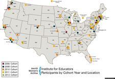 2006-2012 Institute Participants Map