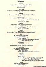 Anna Sokolow's 85th Birthday Gala Program, 1995, Page 2