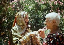 Erez Zobary and her grandmother