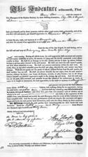 Contract of Indenture, Henry Barr, May 8, 1837