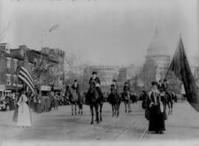 Head of Suffrage Parade, Washington, D.C.