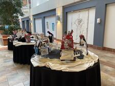 Art pieces and installation on display at Artful Disclosure Exhibition