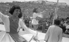 Mimouna celebration by Moroccan Jews, 1975, Israel.