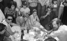 Mimouna celebration by Moroccan Jews, 1975, Israel.
