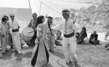 Mimouna celebration by Moroccan Jews, 1984