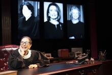 Michelle Azar as RBG in 'All Things Equal'