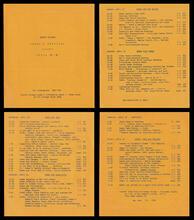 Queen's College Women's Festival Program, 1974