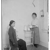 Margaret Sanger and Fania Mindell, Brownsville Clinic, October 1916