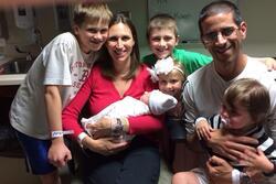 Dan Brosgol with his Family