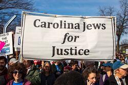 Carolina Jews for Justice at HKonJ, February 12, 2017