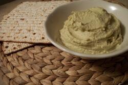 Artichoke Pesto with Matzah
