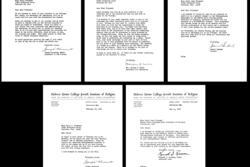 Letters to Sally Priesand from HUC-JIR, June 17, 1963-May 14, 1968