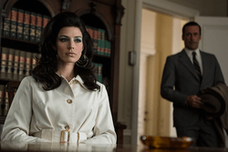Megan Draper and Don Draper