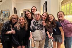 Annie Katz and her family