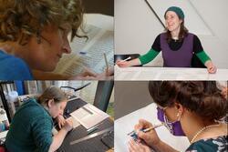 Sofrot Collage: Shoshana Gugenheim, Julie Seltzer, Ariela Housman, Jen Taylor Friedman