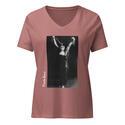 Theda Bara V-Neck - Heather Mauve