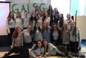 Ellie Kahn and GALS Club