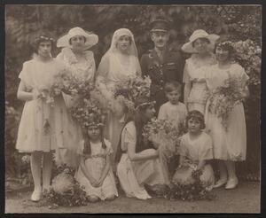 Flora Benenson Solomon wedding