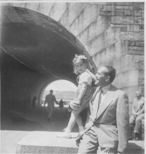 Helen Epstein and father
