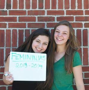 Femininjas Founders Kineret and Mitali