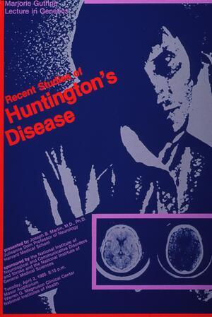 Marjorie Guthrie lecture in genetics poster 1985