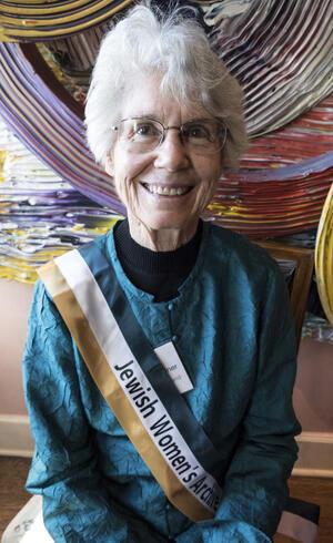Prudence Steiner at JWA event, December 4, 2016