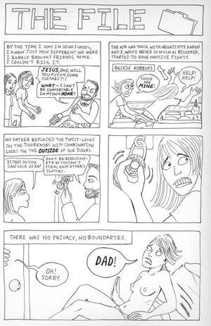 "The Imposter Daughter" by Laurie Sandell, excerpt page 1