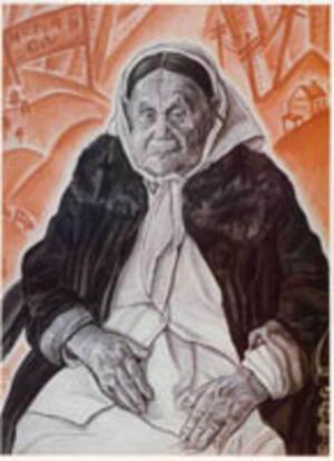 "The Great Aunt Remembering the Old World," about 1929-1930