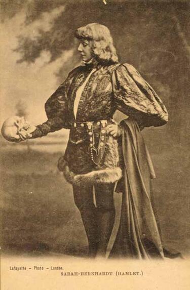 Sarah Bernhardt, circa 1890