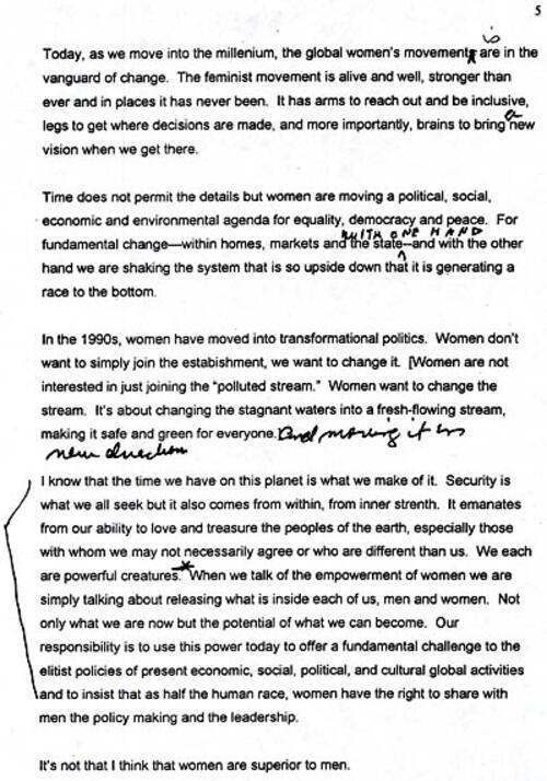 Bella Abzug at The Nation Forum on the 1960s Part 1