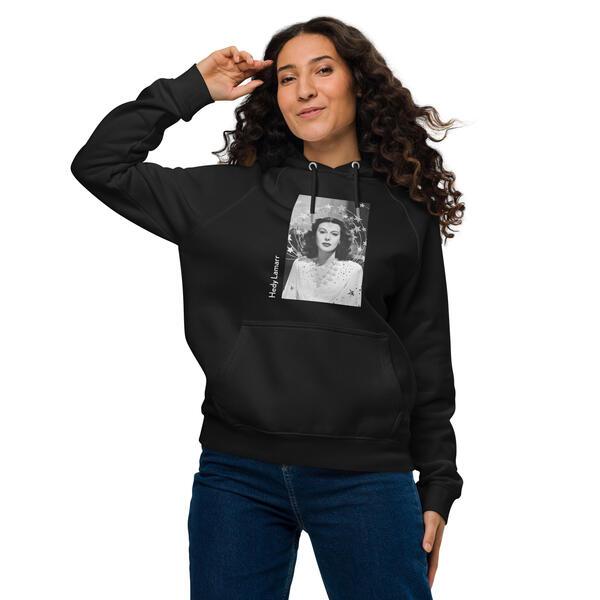Hedy Lamarr Hoodie - Black