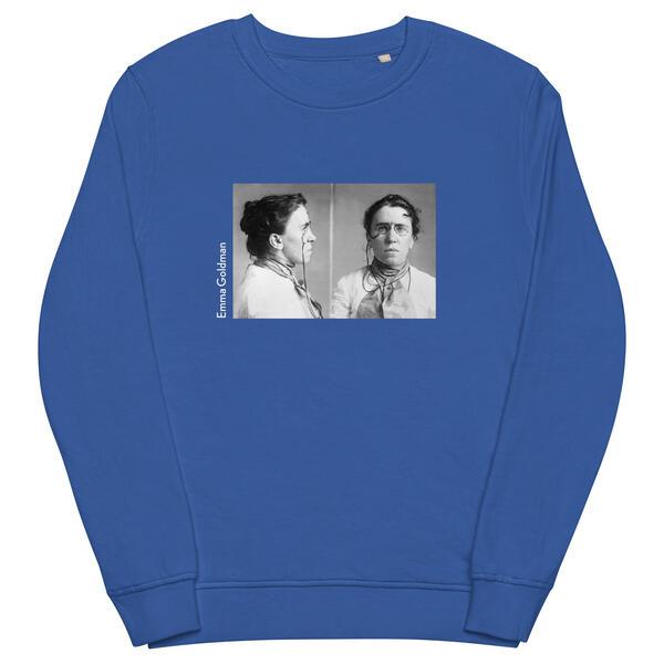 Emma Goldman Crewneck - Royal Blue