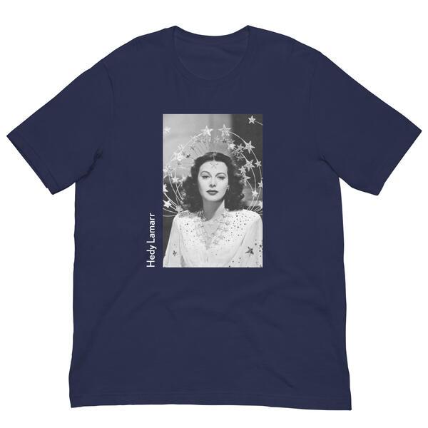 Hedy Lamarr Tee - Navy