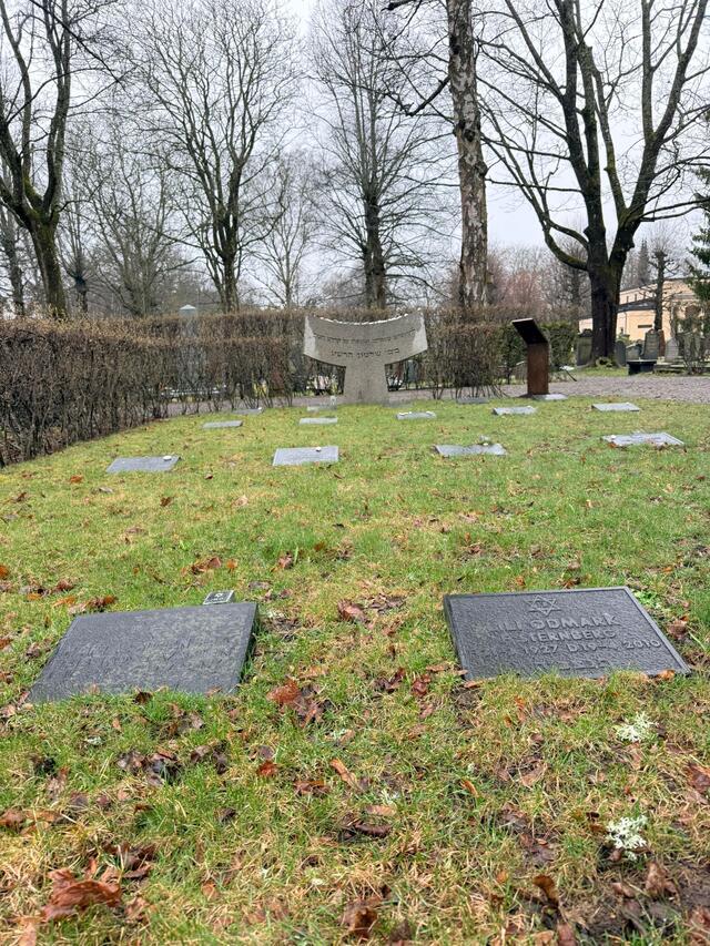 Jewish Section of Stockholm’s Northern Cemetery