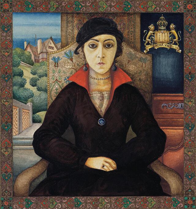 Portrait of Julia Szyk (1926), Paris