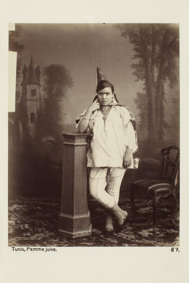 Tunis, Jewish woman 1889-1890