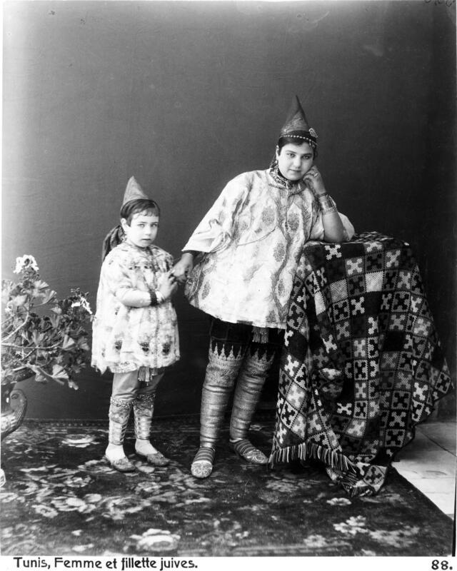 Tunis; Jewish women and girl.