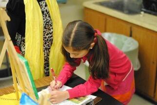 Rising Voices Fellow Lila Zinner in Fifth Grade